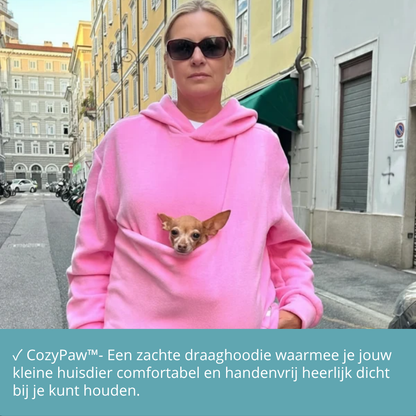 CozyPaw™ Draaghoodie voor jou & je trouwe maatje