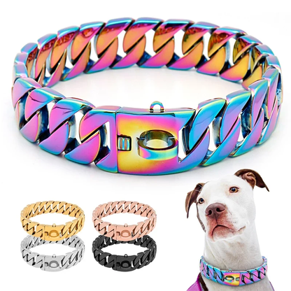 RoyalPaw™ Luxe Cuban Chain voor Honden