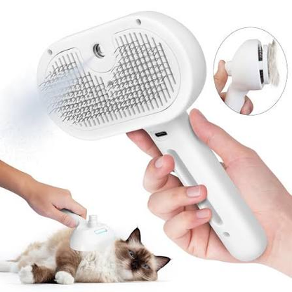 MistPaw™ Zachte Stoomborstel voor Huisdieren