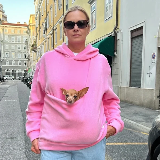 CozyPaw™ Draaghoodie voor jou & je trouwe maatje