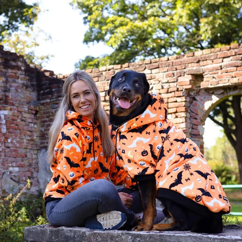 SpookyTwins™ Halloween Hoodie voor Baas & Hond