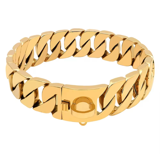 RoyalPaw™ Luxe Cuban Chain voor Honden