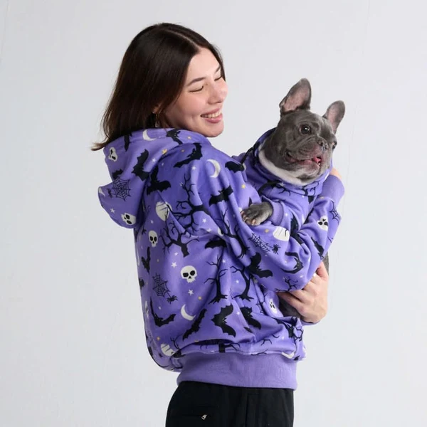 SpookyTwins™ Halloween Hoodie voor Baas & Hond